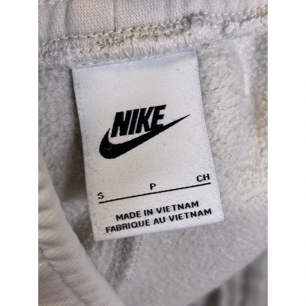 Nike Mens Tech Fleece Joggers Cream Black Grey Colorblock Sweatpants Small